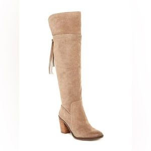 Franco Sarto Knee-High Suede Boots